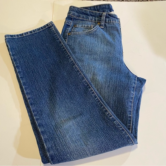 Bandolino jeans SZ 6, GUC, wide leg, stretch Mandie classic fit, relaxed fit - Picture 8 of 12